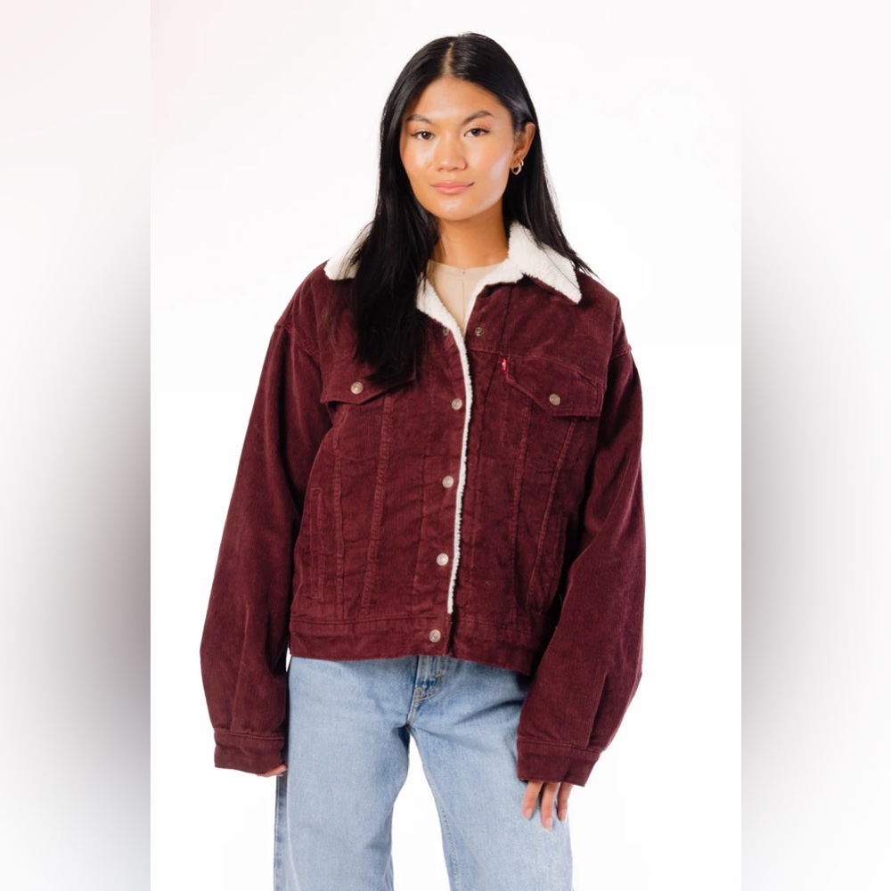 Calvin Klein Corduroy Sherpa Jacket